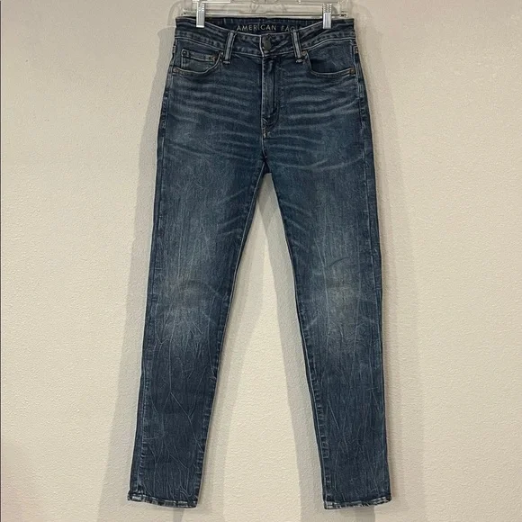 American Eagle Next Level Airflex stretch denim slim cut jeans 30x32 - Picture 2 of 9